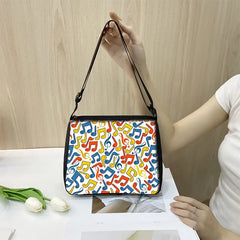 Saxophone Musical Instrument Print Handbag Style Underarm Bag