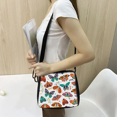 Saxophone Musical Instrument Print Handbag Style Underarm Bag