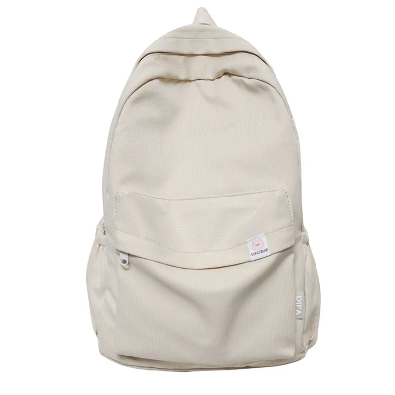 Canvas School Backpack Casual Rucksack Travel Bag for Girl Boy Youth Daypack