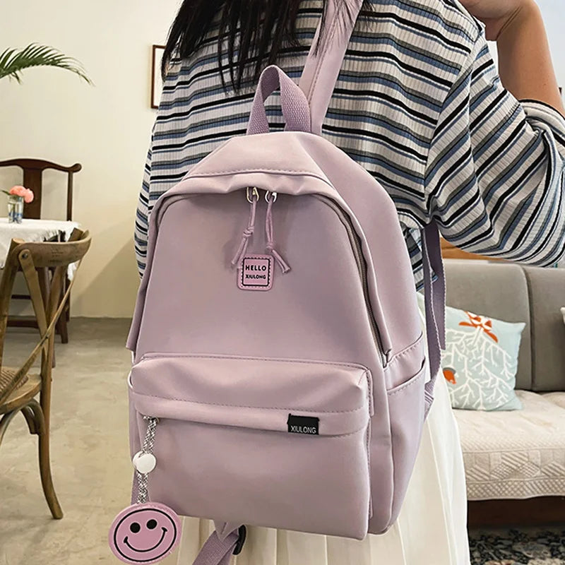 Small School Bag Backpack for Girls Back To School Mochilas Bag