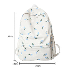 Floral Prints School Bags for Teenager Girls