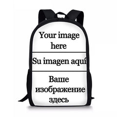 3D Welsh Corgi Pembroke Dog Print Kids School Bag
