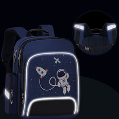 Kids Backpack Large Capacity Cartoon Girls Boys School Bag