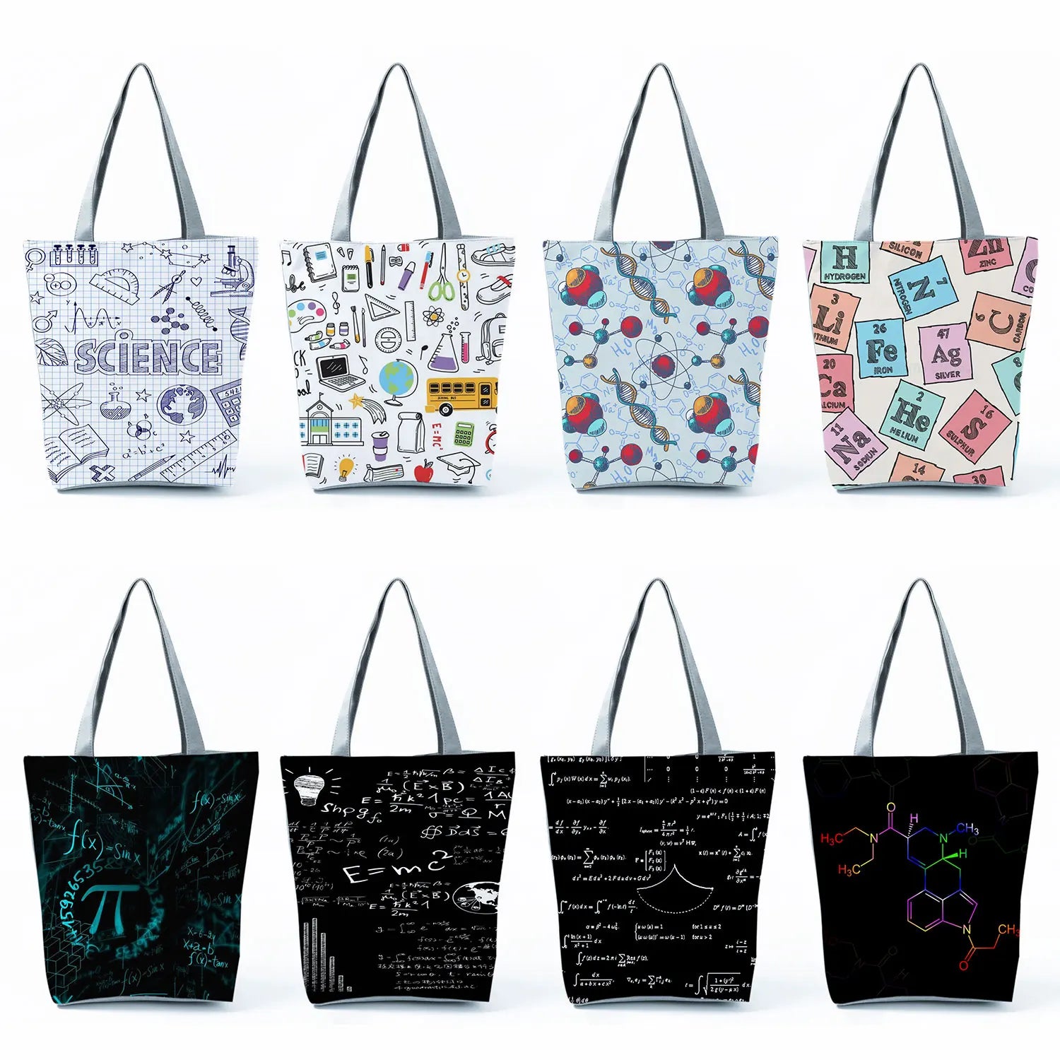 Chemical Physics Tote Bag - High Capacity Shoulder Bag - School Teacher Gift
