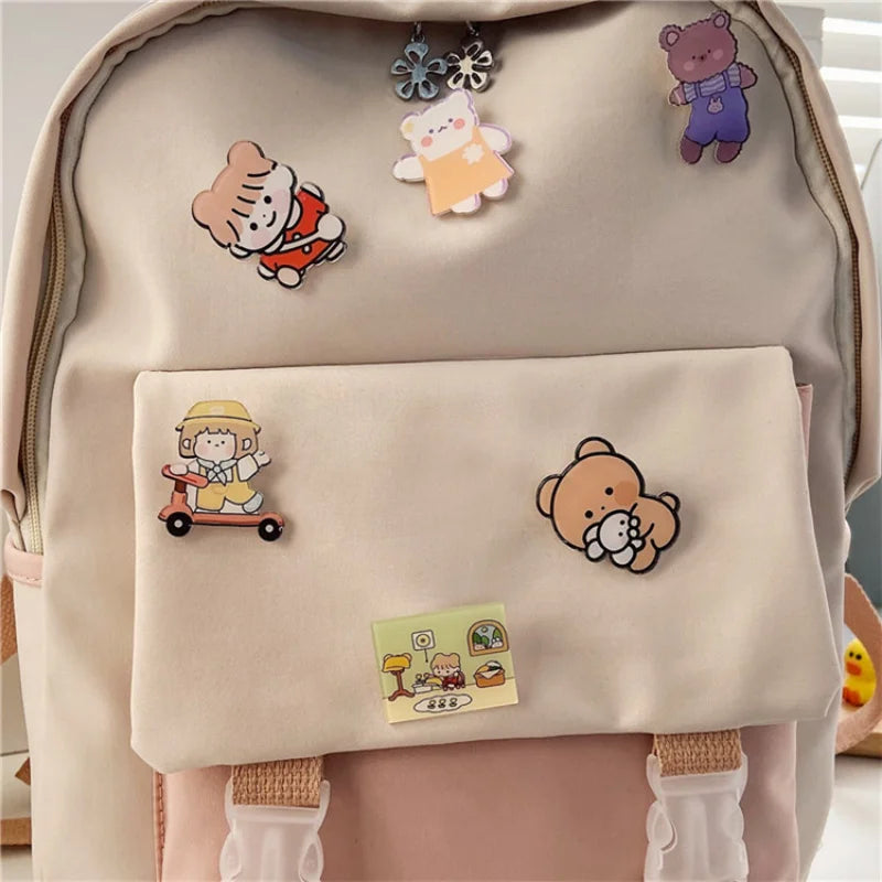 Junior High School Student Backpack Japanese Style High School Student Backpack
