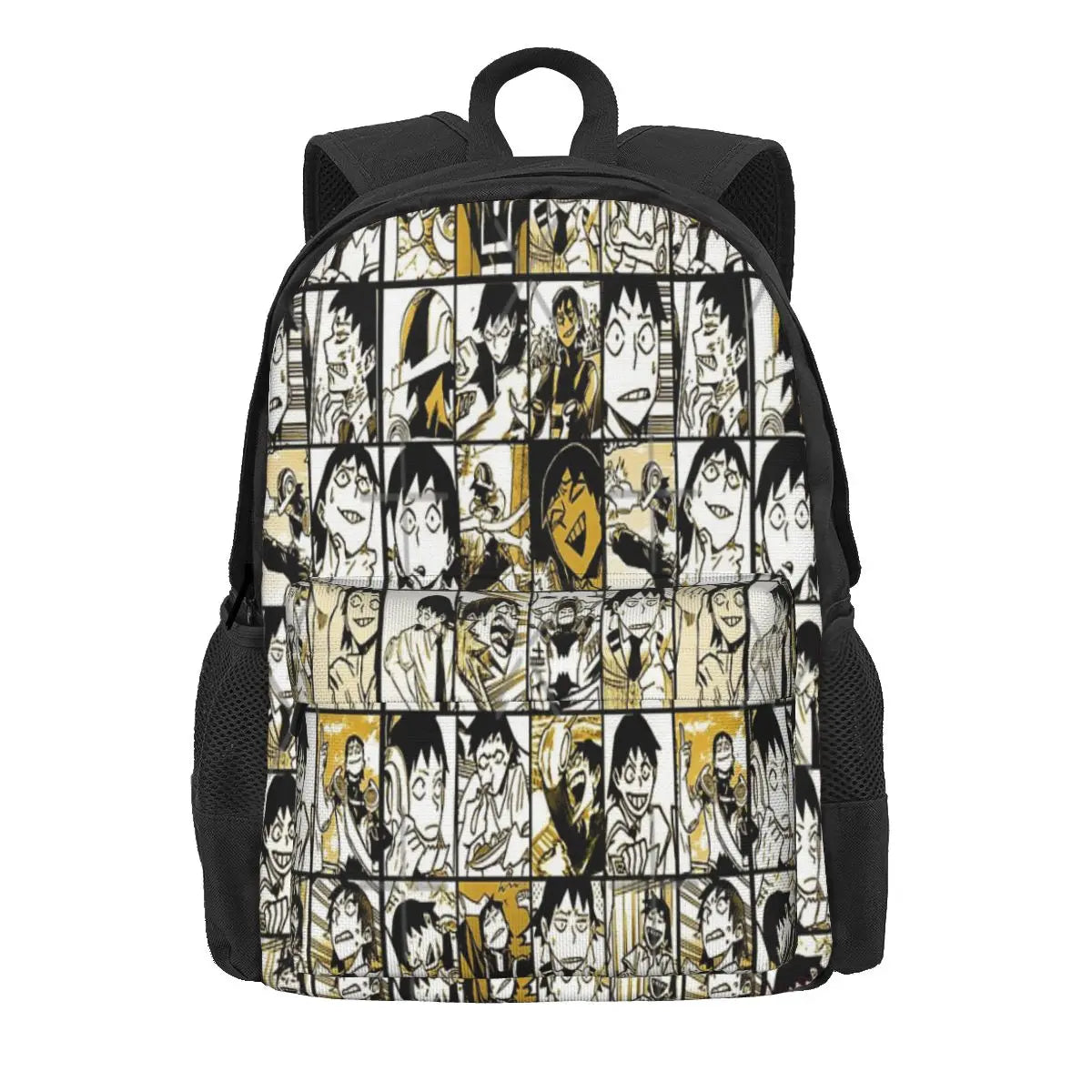 Sero Collage Backpack Zipper Men's Women's Bags