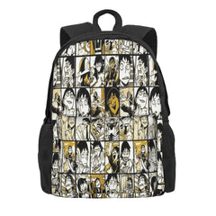 Sero Collage Backpack Zipper Men's Women's Bags