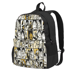 Sero Collage Backpack Zipper Men's Women's Bags
