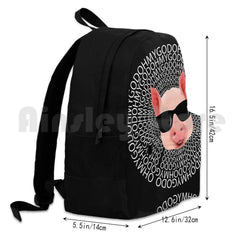 Shane Dawson Pig Apparel Hiking Backpack Waterproof Camping Travel