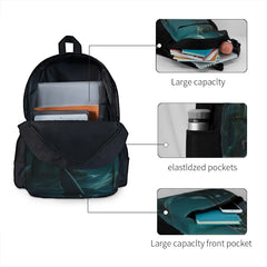 Sharks In The Water Backpacks Men's Backpacks Bags For Women