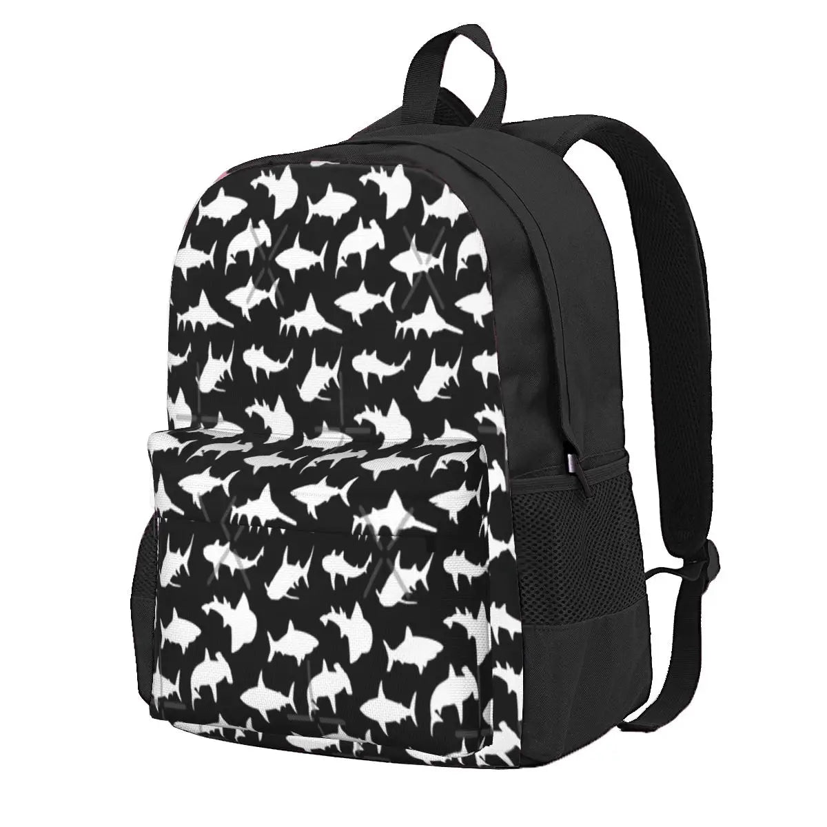 Sharks On Backpacks Men's and Women's Summer Backpack