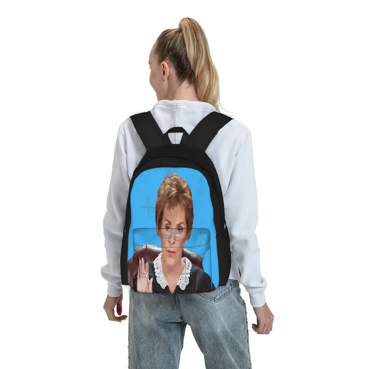 She Doesnt Care Backpacks Men's Backpacks Bags For Women Men