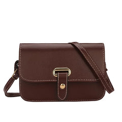 Shell Women Messenger Bags Crossbody Satchel Square Leather Mini Shoulder Bag