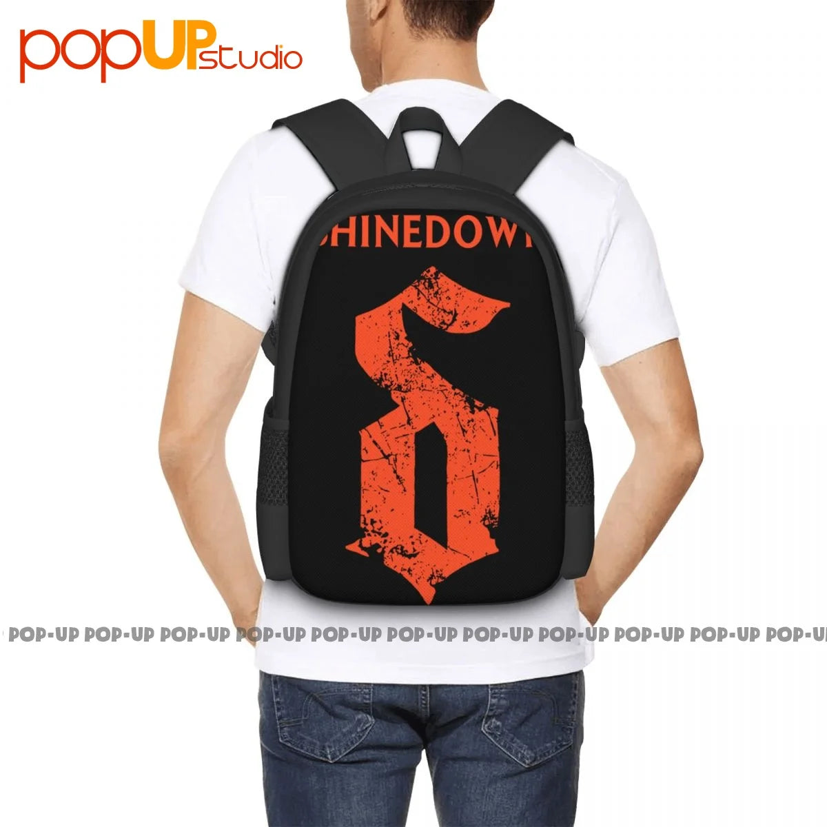Shinedown Voices In My Head Backpack Large Capacity Hot Art Print 3D Printing