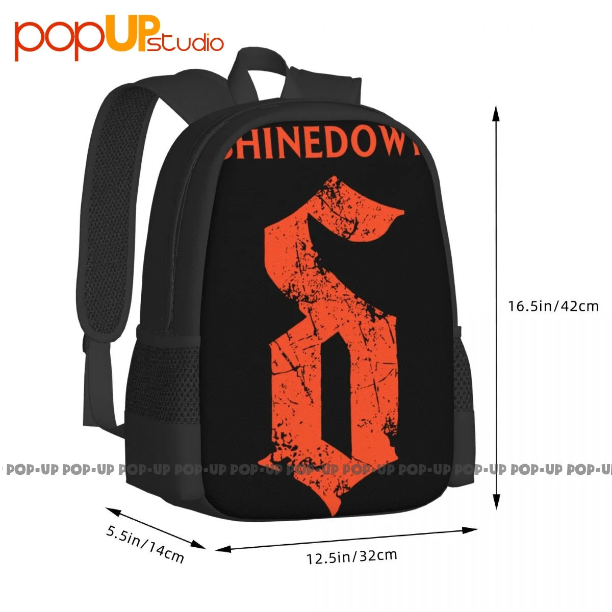 Shinedown Voices In My Head Backpack Large Capacity Hot Art Print 3D Printing