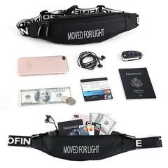 Waterproof Fanny Pack Money Belt Bag Sports Travel Wallet