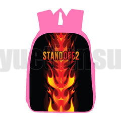 Standoff 2 3D Print Backpack Pink Girls Bookbag