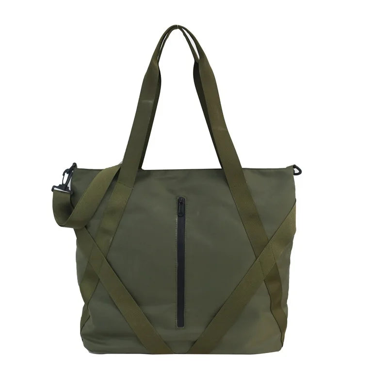 Women's Nylon Waterproof Handbag Casual Tote Travel Crossbody Shoulder Bag