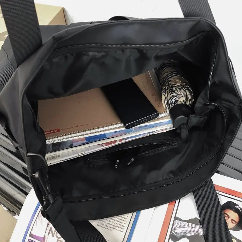 Women's Nylon Waterproof Handbag Casual Tote Travel Crossbody Shoulder Bag