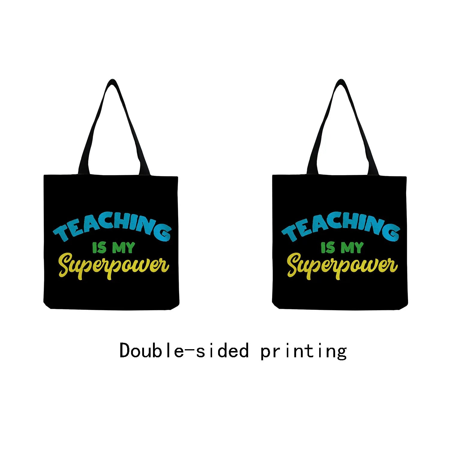Foldable Eco-Friendly Shopper Bag High Capacity Portable Shoulder Bag