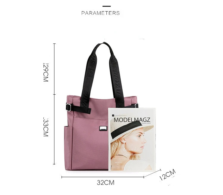 Casual Canvas Tote Shoulder Bag Waterproof