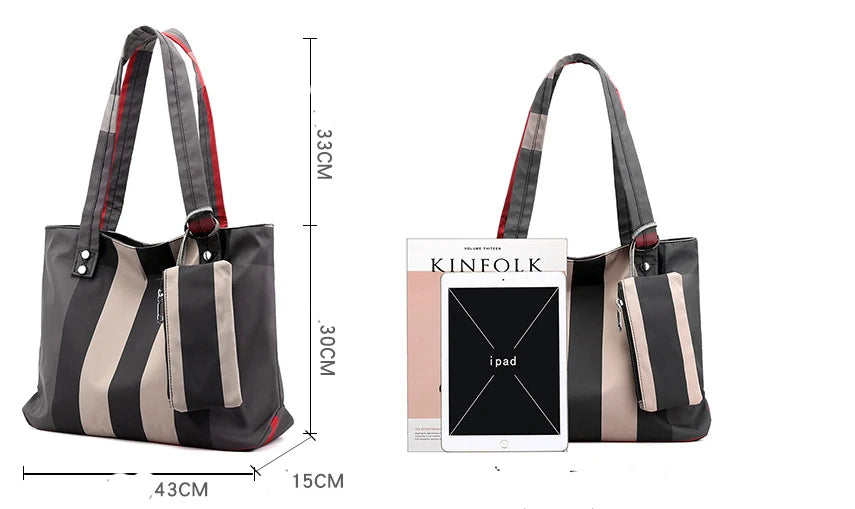 Casual Canvas Tote Shoulder Bag Waterproof