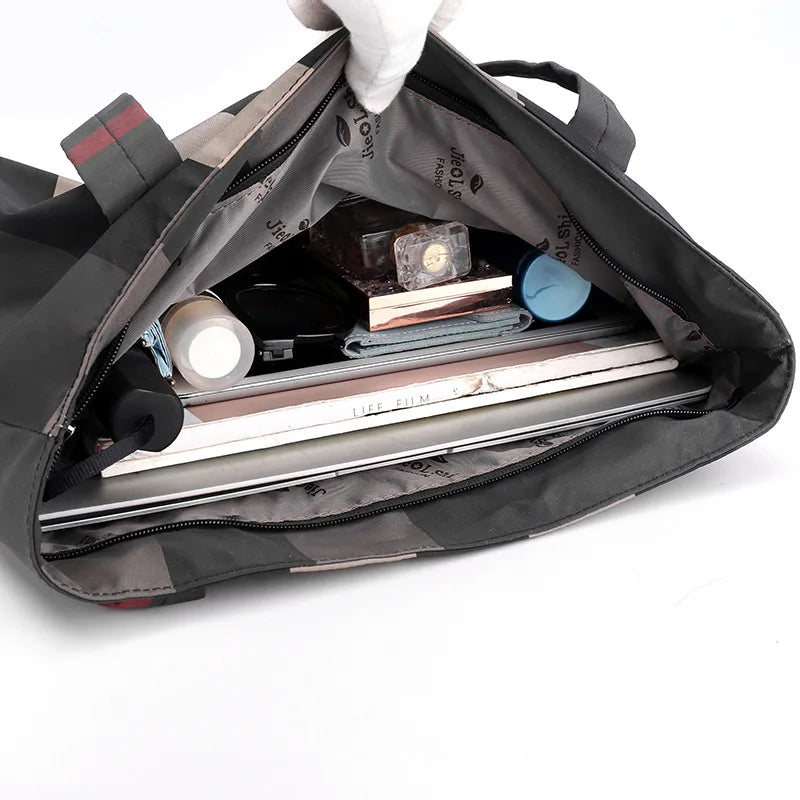 Casual Canvas Tote Shoulder Bag Waterproof