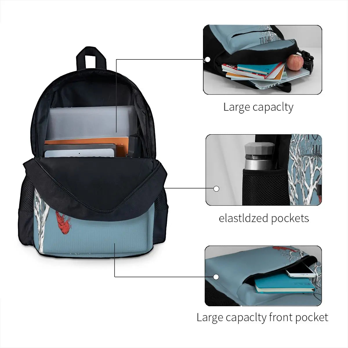 Short Film Book 2 Backpacks for Men and Women