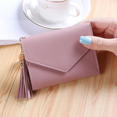 Mini Tassel Wallet Women Purse Female Students Lovely Purse Female