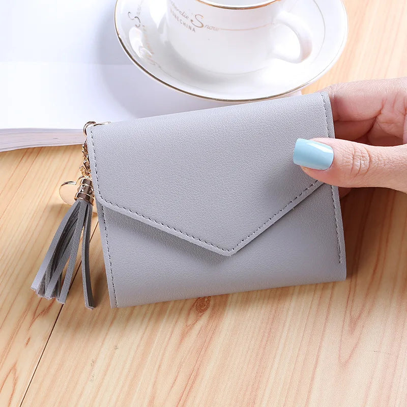 Mini Tassel Wallet Women Purse Female Students Lovely Purse Female