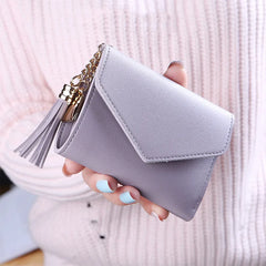 Mini Tassel Wallet Women Purse Female Students Lovely Purse Female