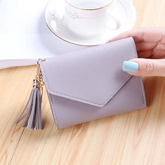 Mini Tassel Wallet Women Purse Female Students Lovely Purse Female