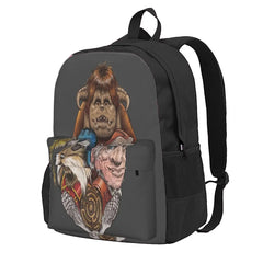 Plain Backpack for Men and Women