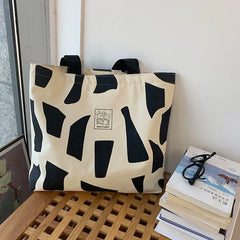 Canvas Women's Handbag Clutch Tote Shopper Handbags Larger Capacity Bag