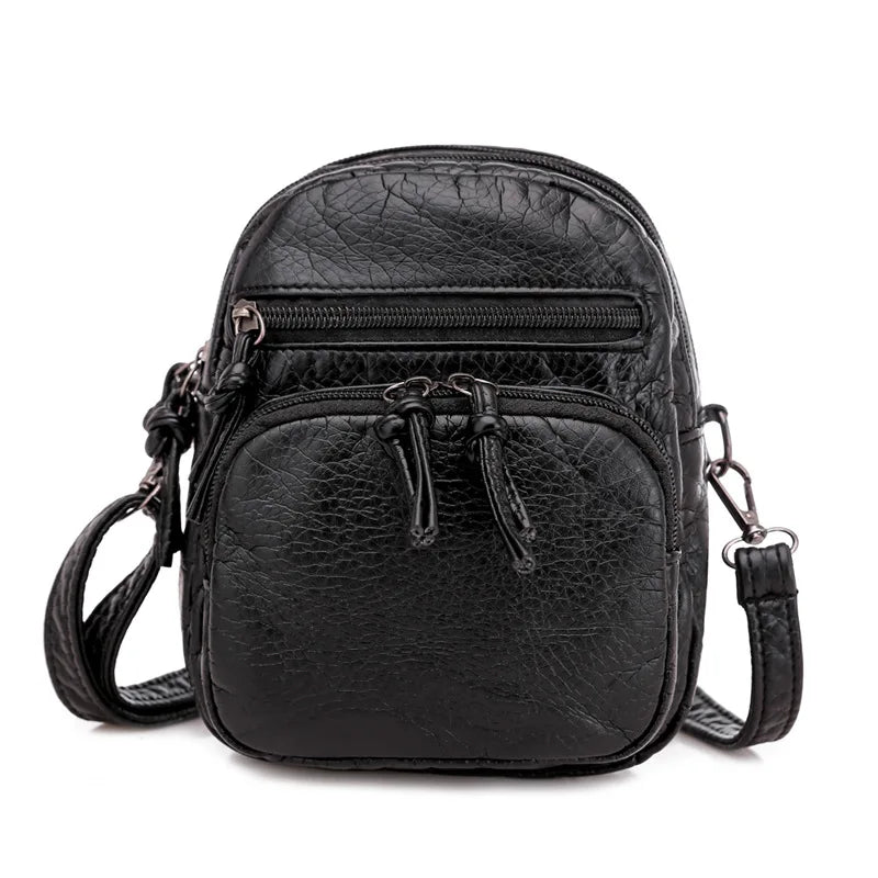 Vintage PU Shoulder Bag for Women