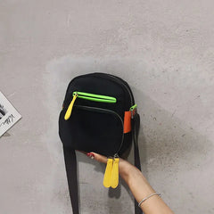 Colorful Patchwork Shoulder Bag Mini Crossbody Women Travel Handbag