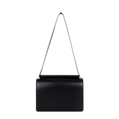 Retro Solid PU Leather Crossbody Shoulder Bag for Women