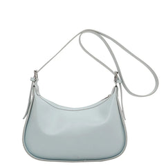 Women's PU Leather Shoulder Bag Large Messenger Beige