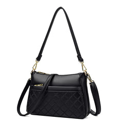Diamond Lattice Crossbody Bag Leather Purses and Handbags