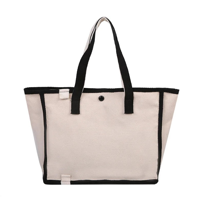 Shoulder Bags Nylon Casual Totes Patchwork College