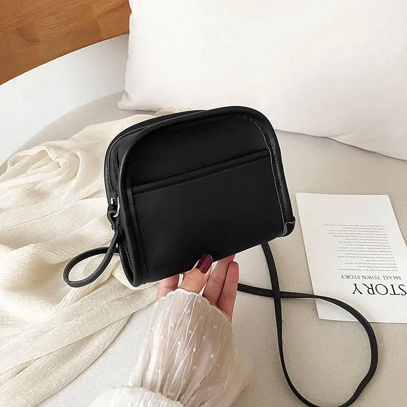 Women PU Leather Crossbody Shoulder Bag Flap Sling Handbag