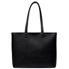 Large Capacity PU Leather Tote Bag Zipper Handbag