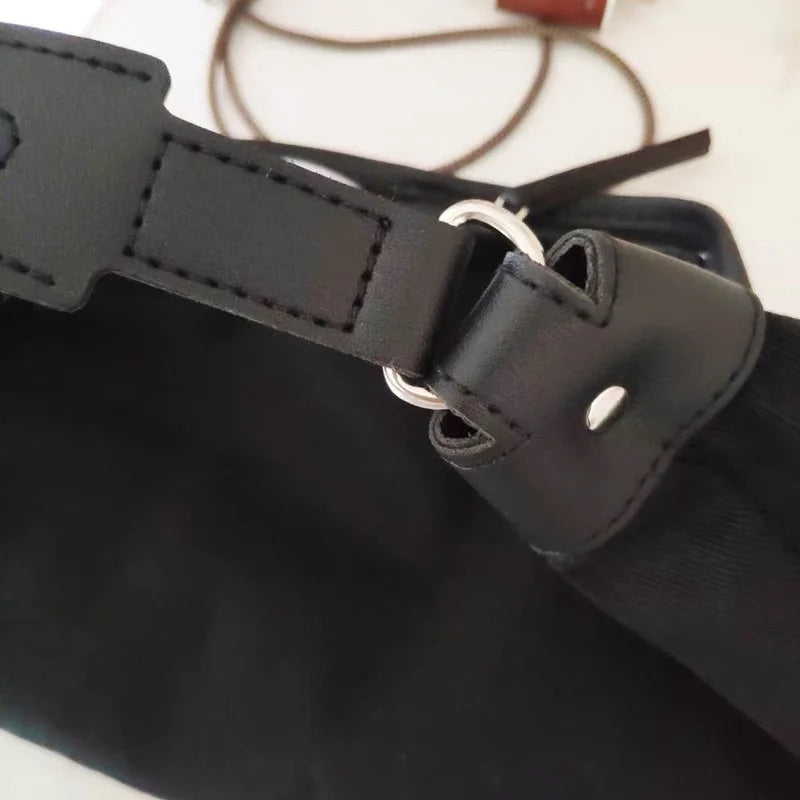 Large Capacity Crossbody Shoulder Bag Solid Color