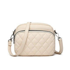Women's Diamond Lattice Crossbody Messenger Bag