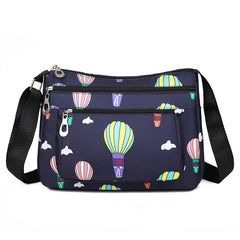 Printed Balloon Shoulder Bag for Women Girl Ladies