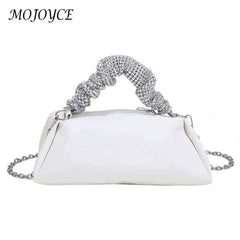 Leather Shoulder Small Tote Female Travel Underarm Top Handle Bag