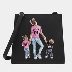 Women's Small Square Shoulder Crossbody Bag Mom Series