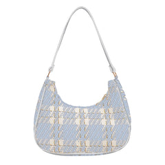 Shoulder Handbag for Women, Hobo Tote Handbag Mini Clutch Purse with Zipper
