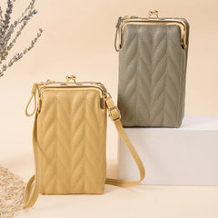 Shoulder Messenger Bag Crossbody Bags Phone Bag Mini PU Leather