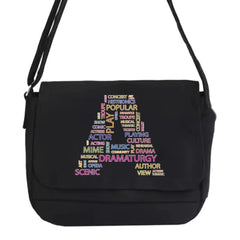 Harajuku Canvas Crossbody Bag Women Diagonal Pouch